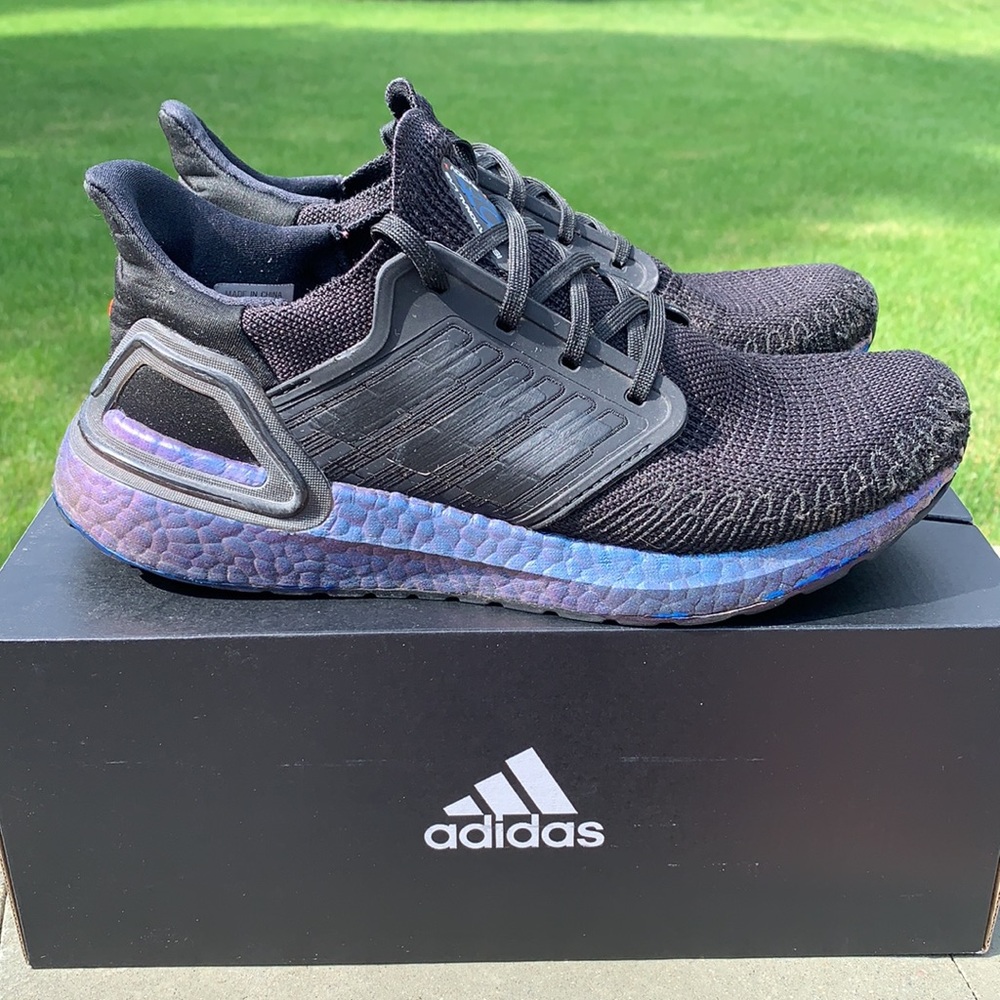 Adidas Ultraboost shoes with box, men’s size 7